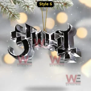 Ghost Rock Band Christmas Ornament 19 ghost rock band christmas ornament img 9 7fOgM