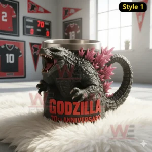 Godzilla 70th Anniversary 3D Coffe Mug 13 godzilla 70th anniversary 3d coffe mug img 4 XYjQS