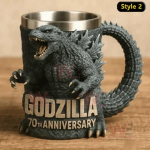 Godzilla 70th Anniversary 3D Coffe Mug 14 godzilla 70th anniversary 3d coffe mug img 5 bNfy3