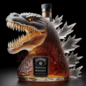 Godzilla 70th Anniversary Whiskey Decanter Bottle 9 godzilla 70th anniversary whiskey decanter bottle img 3 ROYzY