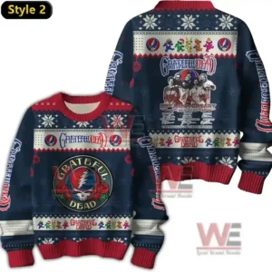 Grateful Dead Ugly Christmas Sweater 2025 11 grateful dead ugly christmas sweater 2025 img 7