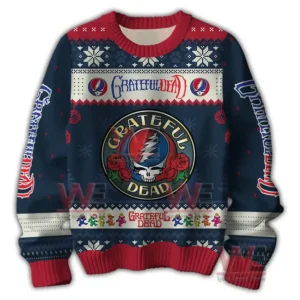 Grateful Dead Ugly Christmas Sweater 2025 13 grateful dead ugly christmas sweater 2025 img 9