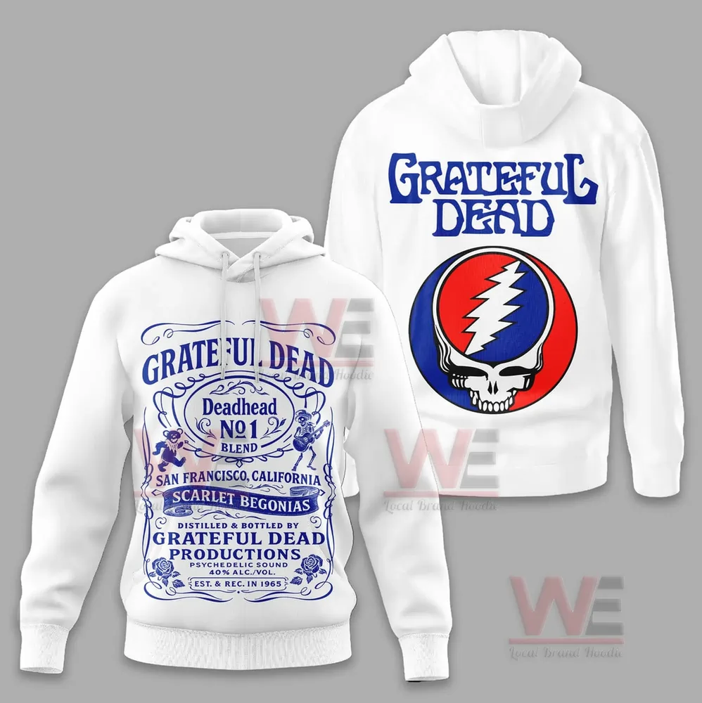 Greatful Dead Deadhead No. 1 Hoodie 6 Greatful Dead Deadhead No. 1 Hoodie - Image 6