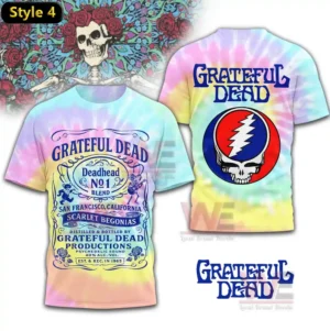 Greatful Dead Deadhead No. 1 T-Shirt 9 greatful dead deadhead no 1 t shirt img 4 X4RTT