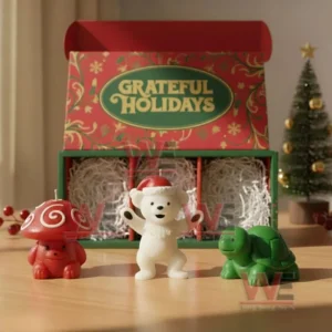 Greatful Dead Holidays Premium Shaped Candle Set