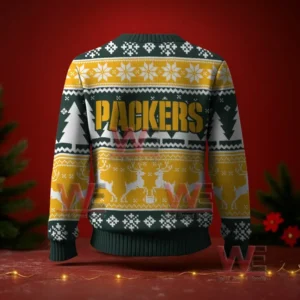 Green Bay Packers NFL Christmas Ugly Sweater 2025