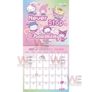 Hello Kitty Playful Pink 2026 Wall Calendar 21 hello kitty playful pink 2026 wall calendar img 7 2nrLN
