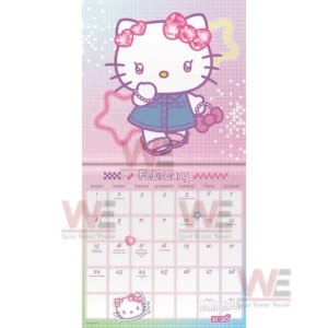 Hello Kitty Playful Pink 2026 Wall Calendar 22 hello kitty playful pink 2026 wall calendar img 8 siJaf