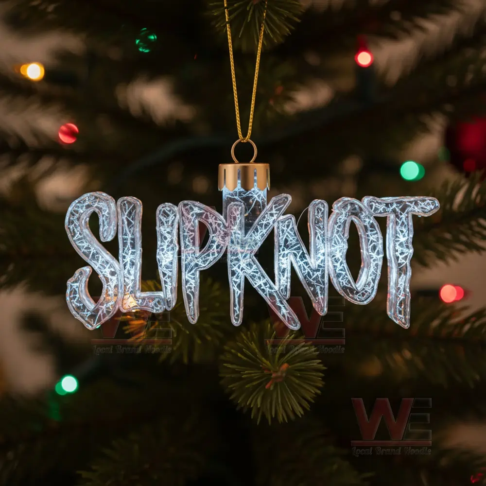HOT Slipknot Band Christmas Ornament 5 HOT Slipknot Band Christmas Ornament - Image 5