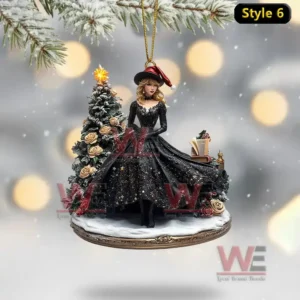 hot taylor swift christmas ornament img 7 ud93z