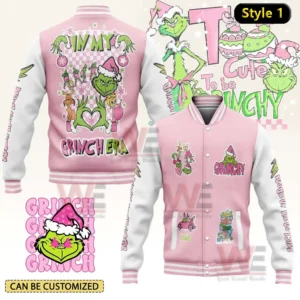 How The Grinch Stolen Christmas Baseball Jacket