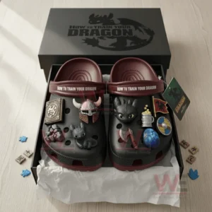 How to Train Your Dragon Crocs Crocband Clogs With Charms 9 how to train your dragon crocs clogs with charms img 4 iQzBv