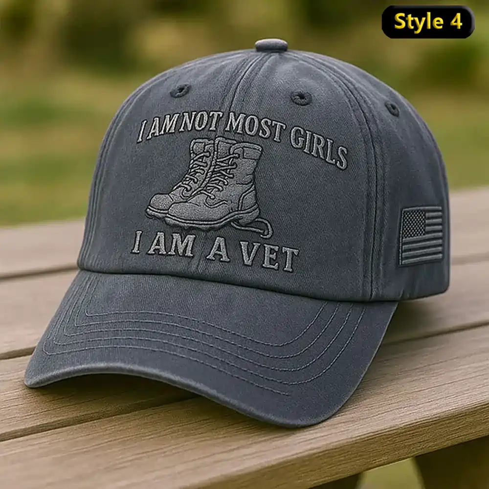 I am Not Most Women I Am A Vet Cap 6 I am Not Most Women I Am A Vet Cap - Image 6