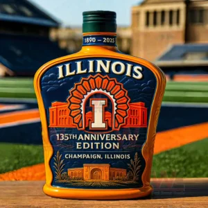 illinois 135th anniversary 1890 2025 whiskey bottle img 4 M4ylh