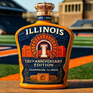 illinois 135th anniversary 1890 2025 whiskey bottle img 5 WKR2Q
