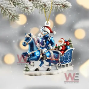 indianaplis colts christmas tree topper with ornament img 11