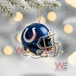 indianaplis colts christmas tree topper with ornament img 3