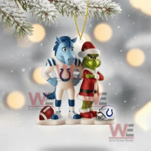 indianaplis colts christmas tree topper with ornament img 7