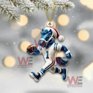 indianaplis colts christmas tree topper with ornament img 8