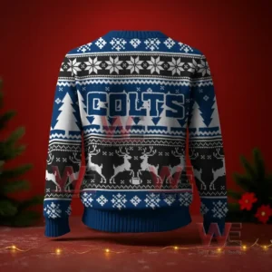 Indianapolis Colts NFL Christmas Ugly Sweater 2025