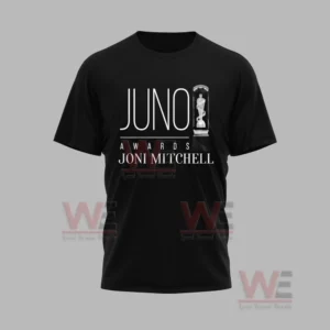A black shirt with the text 