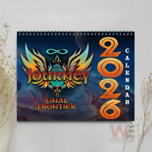 Journey Rock Band 2026 Wall Calendar