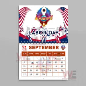 journey rock band 2026 wall calendar img 4