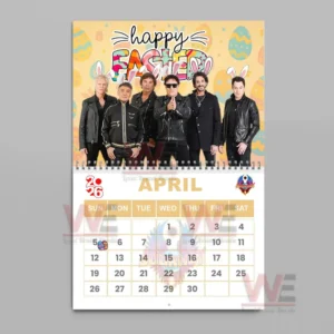 journey rock band 2026 wall calendar img 8