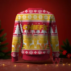 Kansas City Chiefs NFL Christmas Ugly Sweater 2025