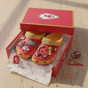 kansas city chiefs nfl crocs clogs with charms img 4 Hi6bT