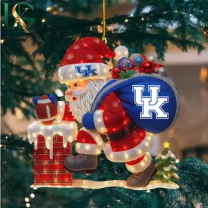 kentucky wildcats christmas tree topper with ornament img 4