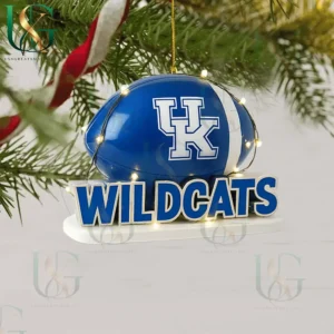 kentucky wildcats christmas tree topper with ornament img 9
