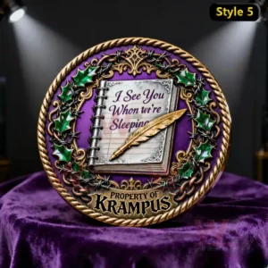 Krampus's Reckoning Challenge Coin 10 krampuss reckoning challenge coin img 4 oHJWY