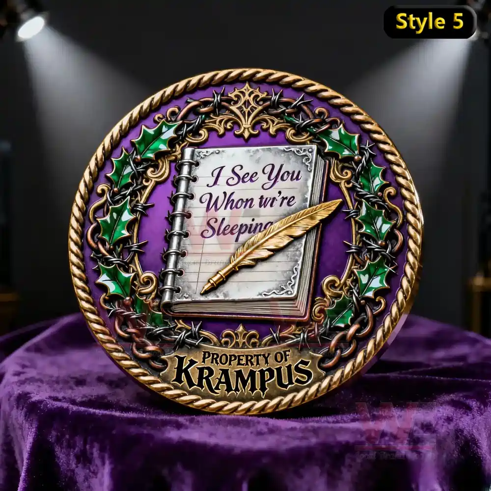 Krampus's Reckoning Challenge Coin 5 Krampus's Reckoning Challenge Coin - Image 5