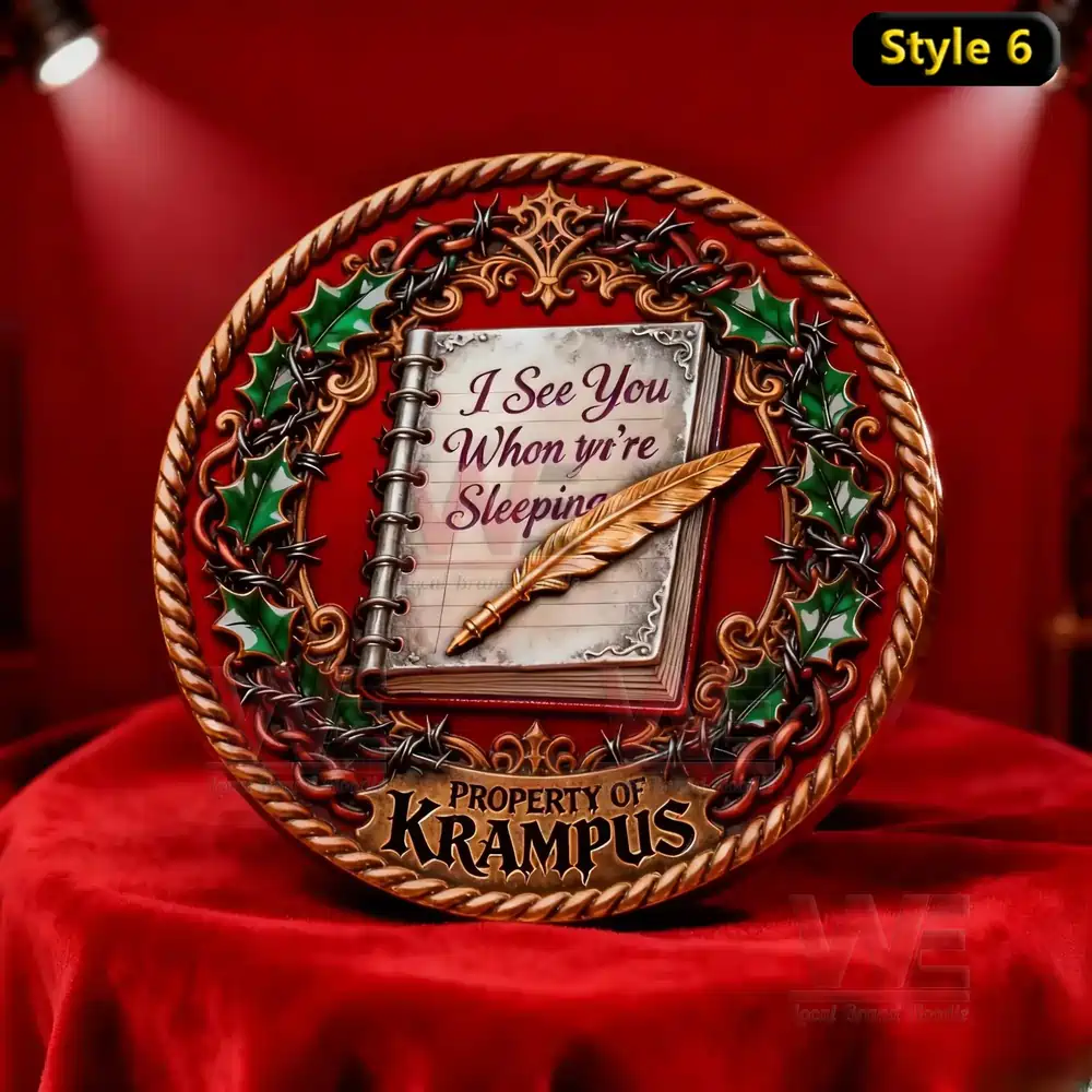 Krampus's Reckoning Challenge Coin 6 Krampus's Reckoning Challenge Coin - Image 6