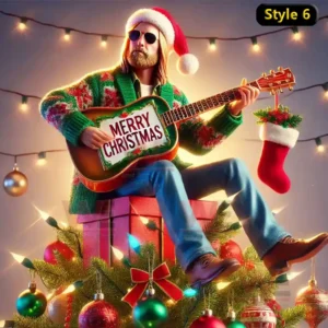 kurt cobain christmas tree topper img 5
