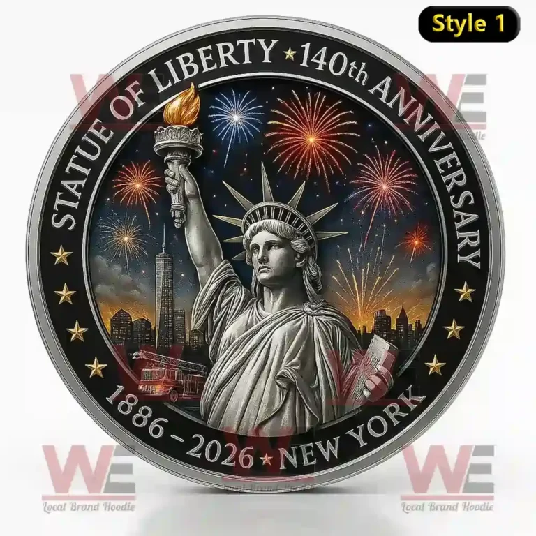 Liberty Bell & Statue of Liberty 140th Anniversary Commemorative Coin ...