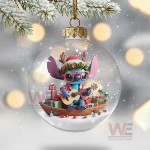 lilo and stitch x grinch christmas ornament img 6 PMD2u