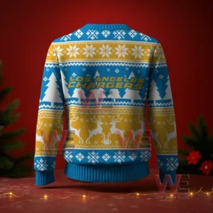 Los Angeles Chargers NFL Christmas Ugly Sweater 2025