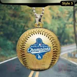 Los Angeles Dodgers 2025 World Series Champions Ornament 15 los angeles dodgers 2025 world series champions ornament img 5 c5K0u