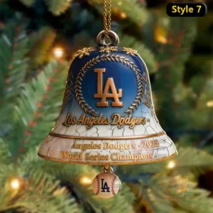 Los Angeles Dodgers 2025 World Series Champions Ornament 17 los angeles dodgers 2025 world series champions ornament img 7 Cf7vu