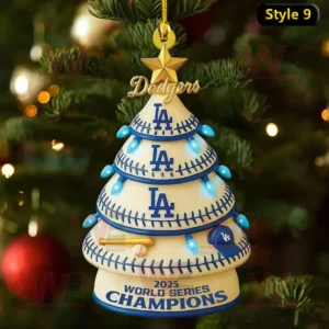 Los Angeles Dodgers 2025 World Series Champions Ornament 19 los angeles dodgers 2025 world series champions ornament img 9 GSp3O