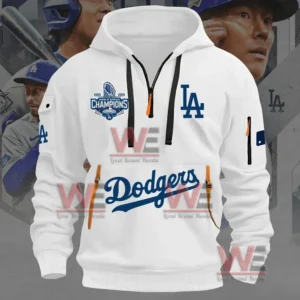 Los Angeles Dodgers 2025 World Series Champions Half Zip Hoodie 14 los angeles dodgers 2025 world series champions quarter zip hoodie img 13