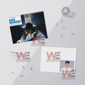 Los Angeles Dodgers Kike Hernandez 2026 Calendar