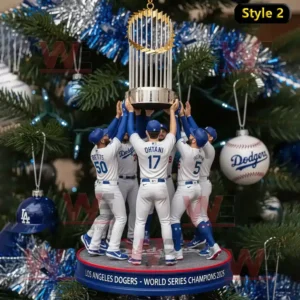 los angeles dodgers world series wins ornament img 8 YXqBa