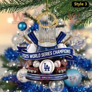 los angeles dodgers world series wins ornament img 9 lxYCT