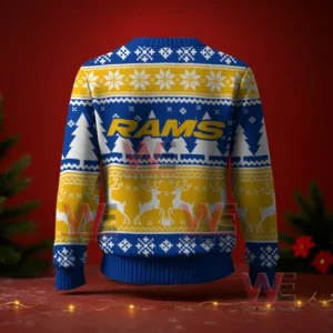 Los Angeles Rams NFL Christmas Ugly Sweater 2025