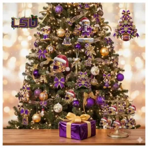 LSU Tigers 132nd Anniversary Ornament 15 lsu tigers 132nd anniversary ornament img 6