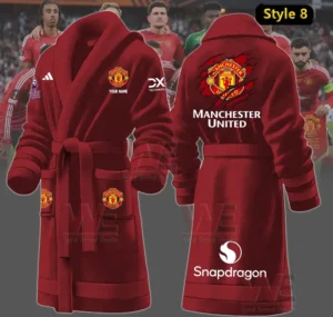 Manchester United Custom Bathrobe 16 manchester united custom bathrobe img 7 CFs0N