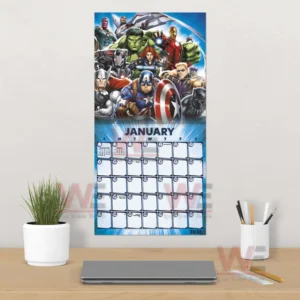 marvel heroes vs villains 2026 wall calendar img 11 fGSC4